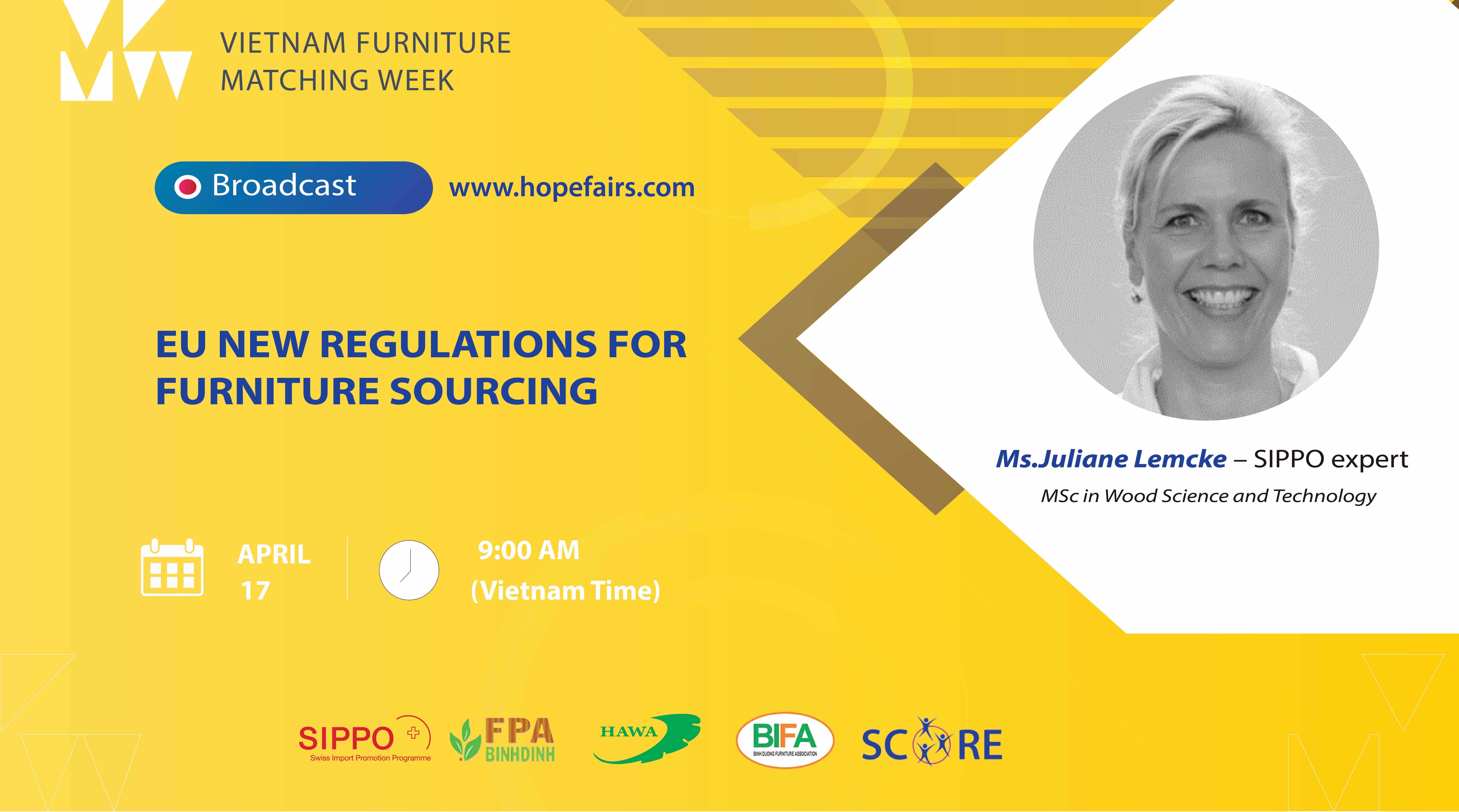Broadcast: EU New Regulations for  Furniture Sourcing