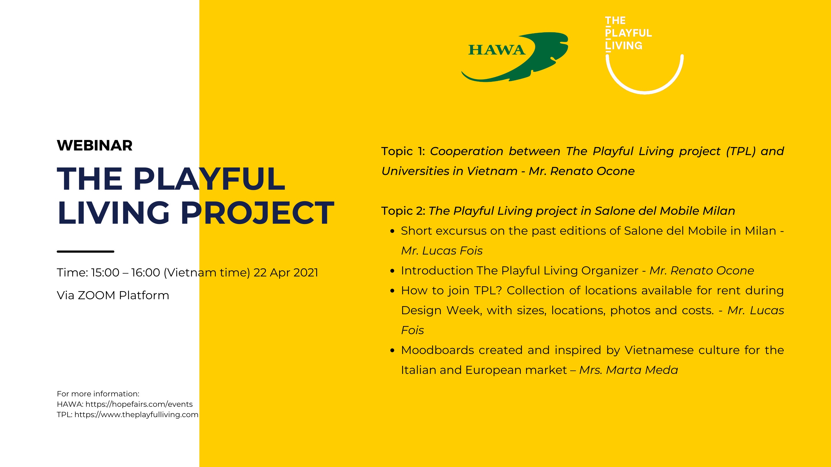 WEBINAR: THE PLAYFUL LIVING PROJECT