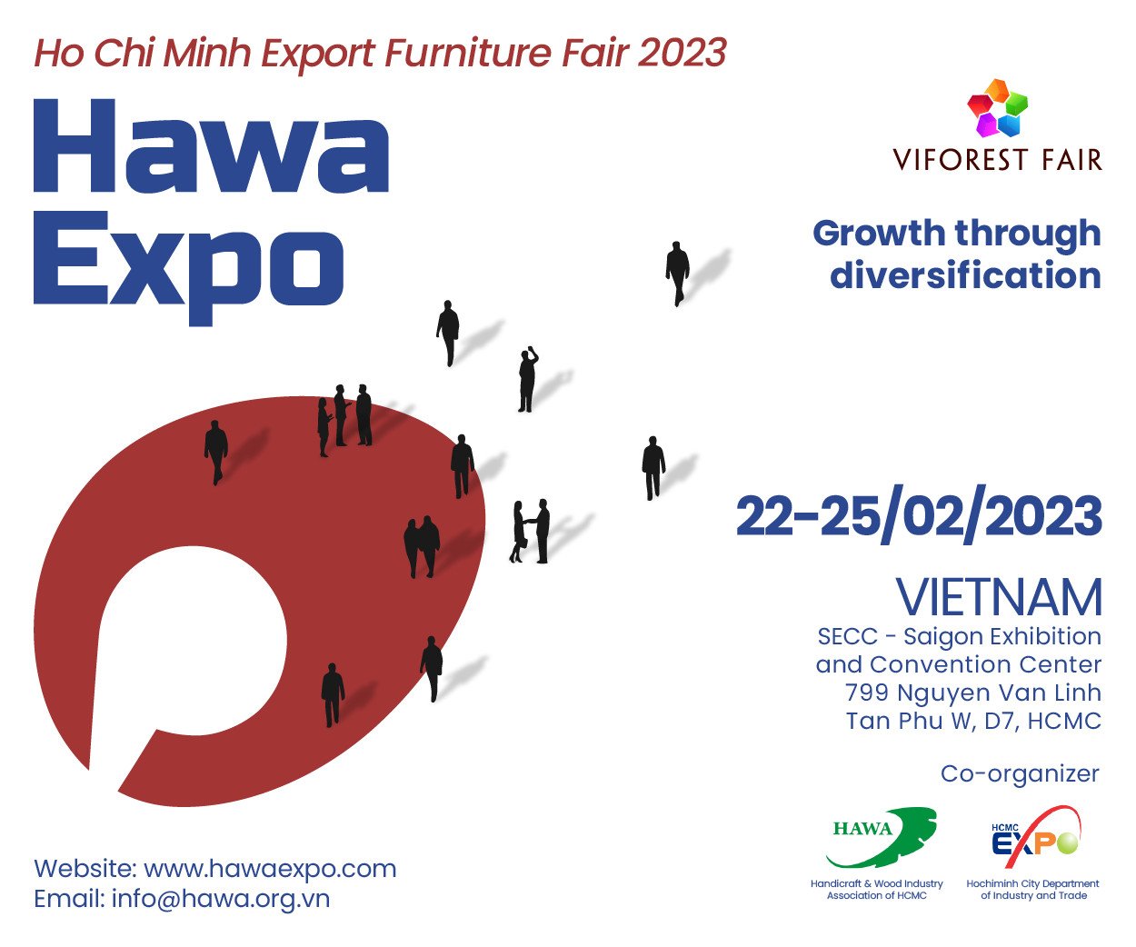 HO CHI MINH EXPORT FURNITURE FAIR 2023 HawaExpo 2023 - Growth Through Diversification